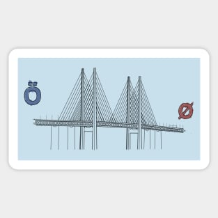 Oresund Bridge Sticker